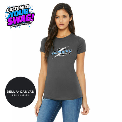 Bella + Canvas 6004 Women's The Favorite T-Shirt - Lightning Premier Softball