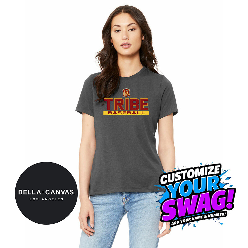 Bella + Canvas B6400 Women's Relaxed Jersey Short-Sleeve T-Shirt - North Florida Tribe