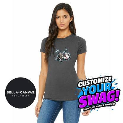 Bella + Canvas 6004 Women's The Favorite T-Shirt - Knights Baseball