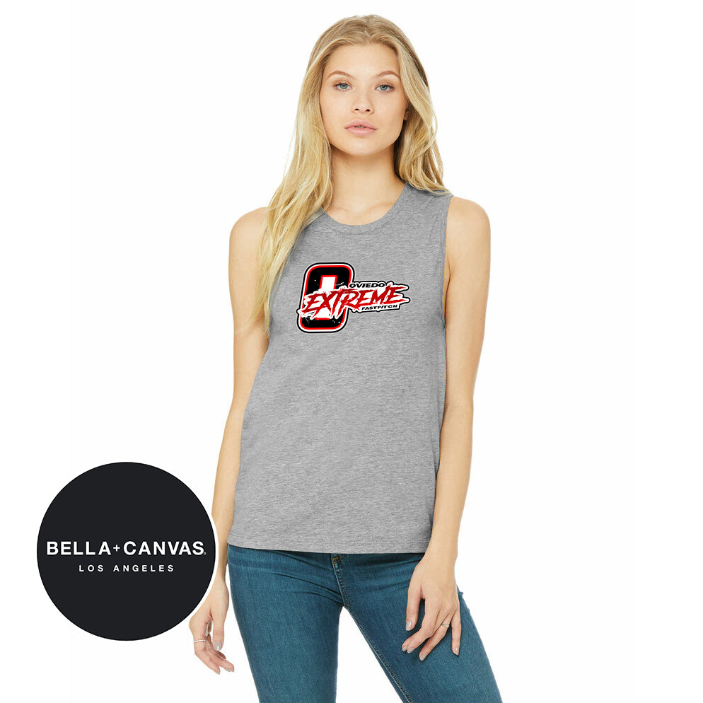 Bella + Canvas B6003 Women's Jersey Muscle Tank - Oviedo Extreme Softball