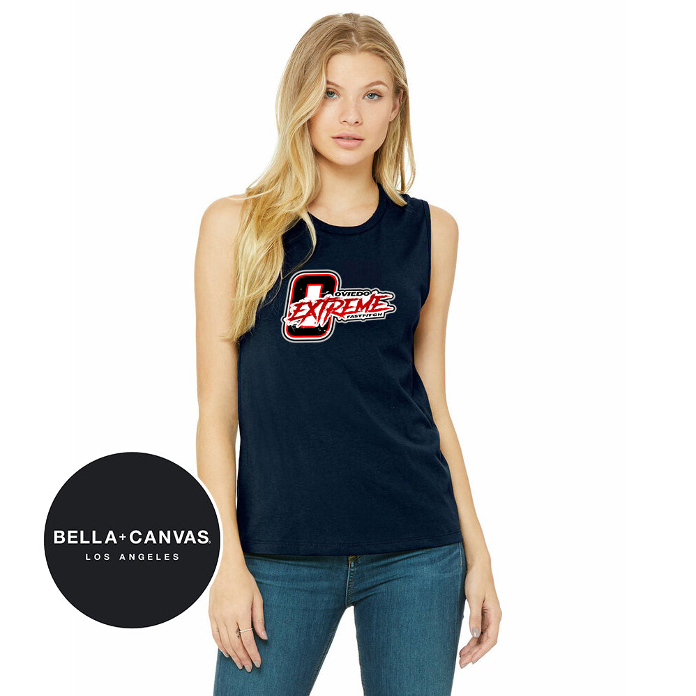 Bella + Canvas B6003 Women's Jersey Muscle Tank - Oviedo Extreme Softball