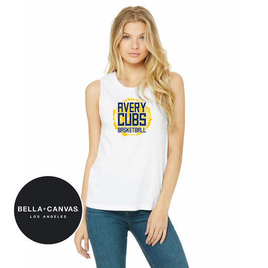 Bella + Canvas B6003 Women's Jersey Muscle Tank - Avery Cubs