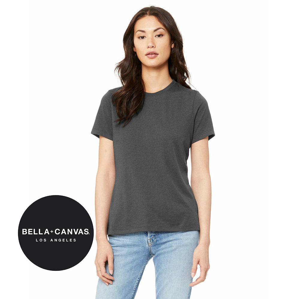 DIY - Bella + Canvas B6400 Women's Relaxed Jersey Short-Sleeve T-Shirt