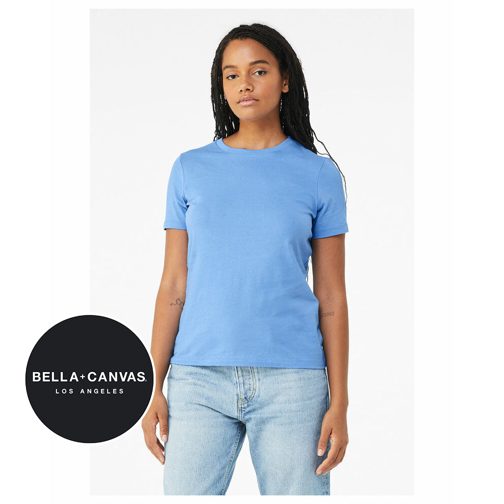 DIY - Bella + Canvas B6400 Women's Relaxed Jersey Short-Sleeve T-Shirt