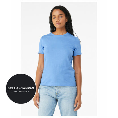 DIY - Bella + Canvas B6400 Women's Relaxed Jersey Short-Sleeve T-Shirt