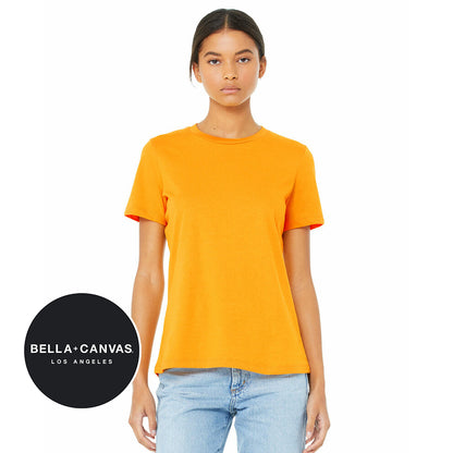DIY - Bella + Canvas B6400 Women's Relaxed Jersey Short-Sleeve T-Shirt