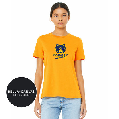 Bella + Canvas B6400 Women's Relaxed Jersey Short-Sleeve T-Shirt - Avery Cubs
