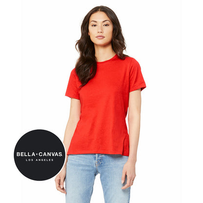 DIY - Bella + Canvas B6400 Women's Relaxed Jersey Short-Sleeve T-Shirt