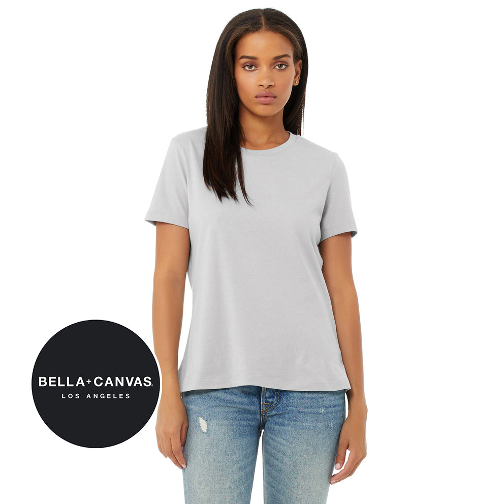 DIY - Bella + Canvas B6400 Women's Relaxed Jersey Short-Sleeve T-Shirt