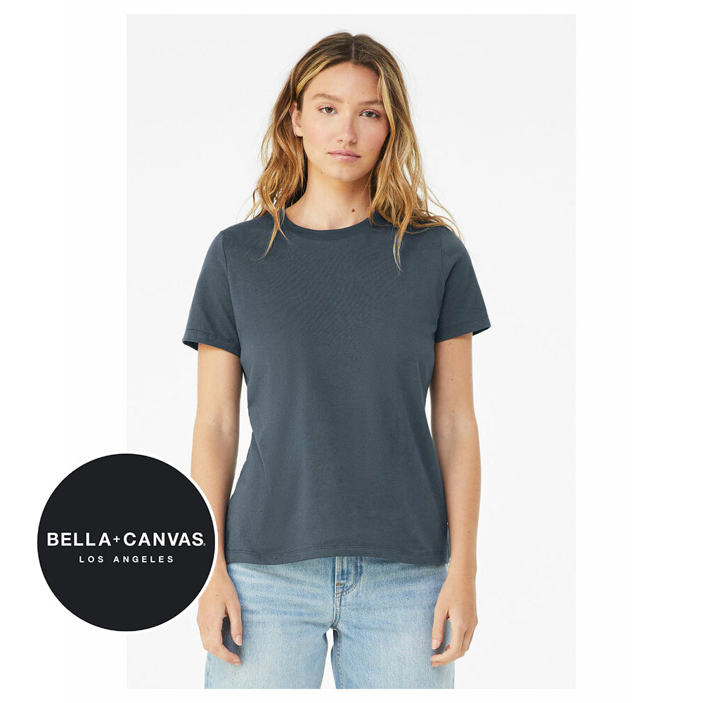 DIY - Bella + Canvas B6400 Women's Relaxed Jersey Short-Sleeve T-Shirt