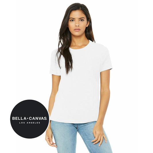 DIY - Bella + Canvas B6400 Women's Relaxed Jersey Short-Sleeve T-Shirt