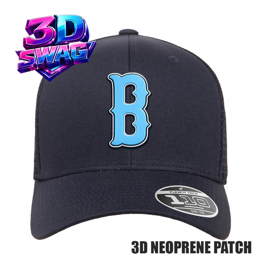 BLUECLAWS - 3D PATCH TEAM HATS - Flexfit 110M Mesh Hat
