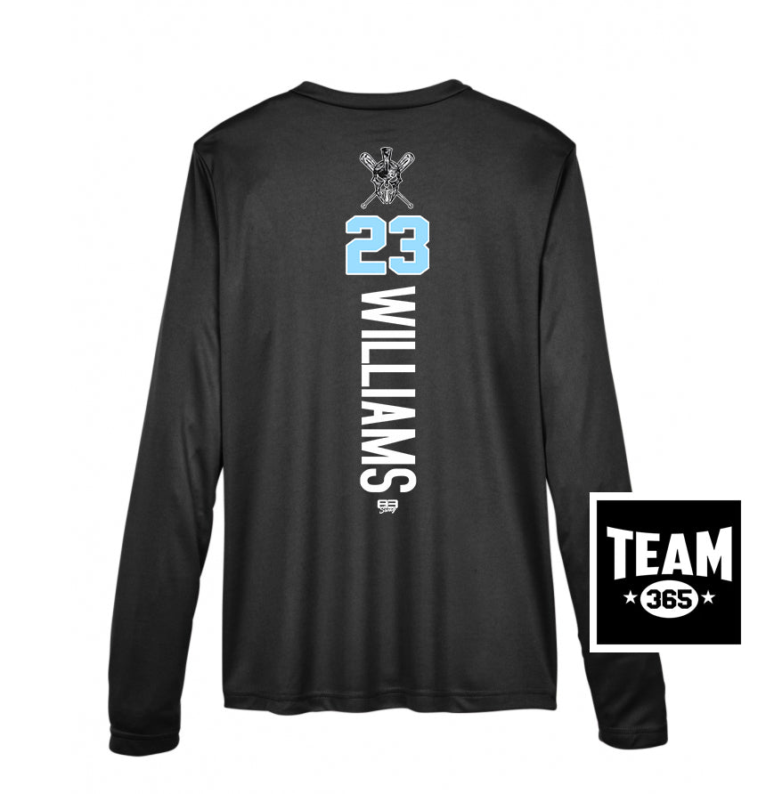 Team 365 TT11WL Women's Zone Performance Long-Sleeve T-Shirt - St. Johns Titans Baseball