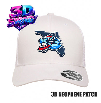 BLUECLAWS - 3D PATCH TEAM HATS - Flexfit 110M Mesh Hat