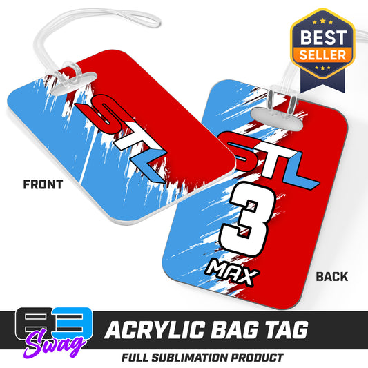 Hard Acrylic Bag Tag - Small Town Legends