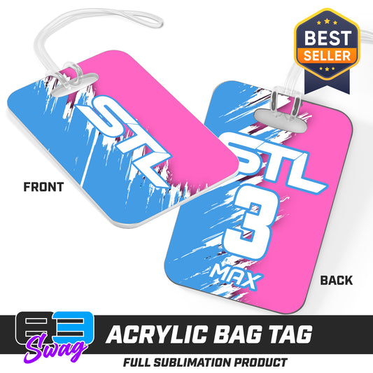 Hard Acrylic Bag Tag - Small Town Legends