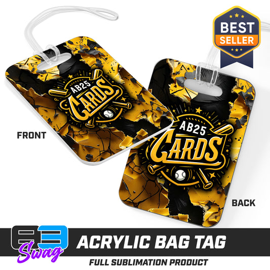 Hard Acrylic Bag Tag - AB25Cards