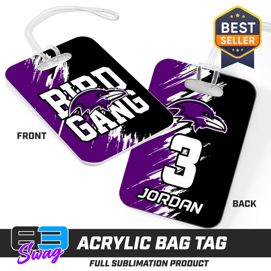 Hard Acrylic Bag Tag - Joliet Ravens Football