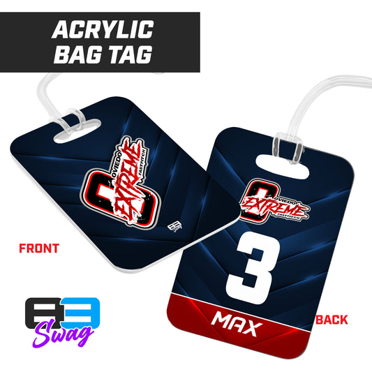 Oviedo Extreme Softball - Hard Acrylic Bag Tag