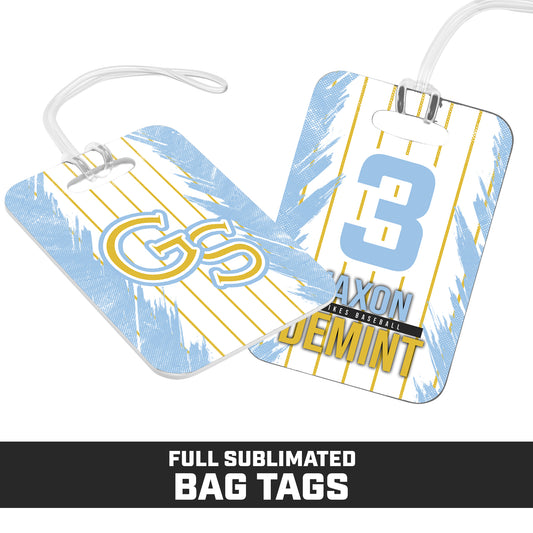Golden Spikes Baseball 2024 Edition - Hard Acrylic Bag Tag