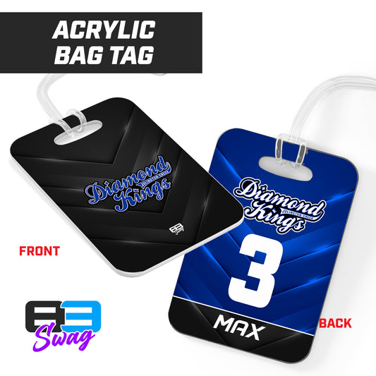 JCB Diamond Kings Baseball - Hard Acrylic Bag Tag