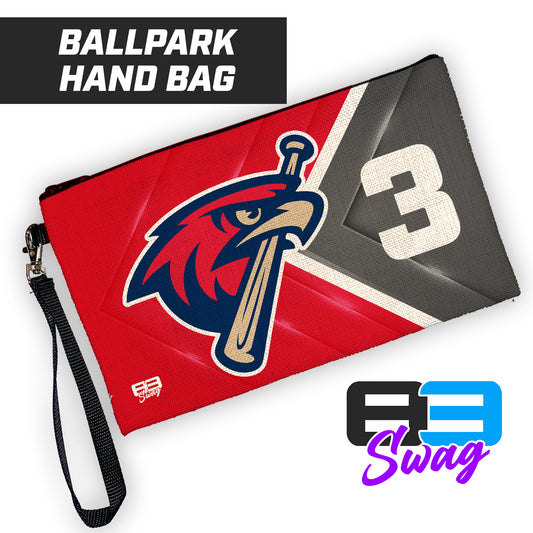 MSA Redtails Baseball 2024 Edition - 9"x5" Zipper Bag with Wrist Strap