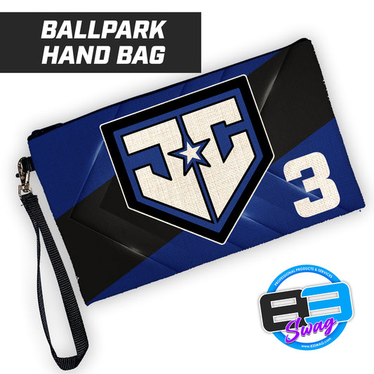 JCB - Julington Creek Baseball - 9"x5" Zipper Bag with Wrist Strap