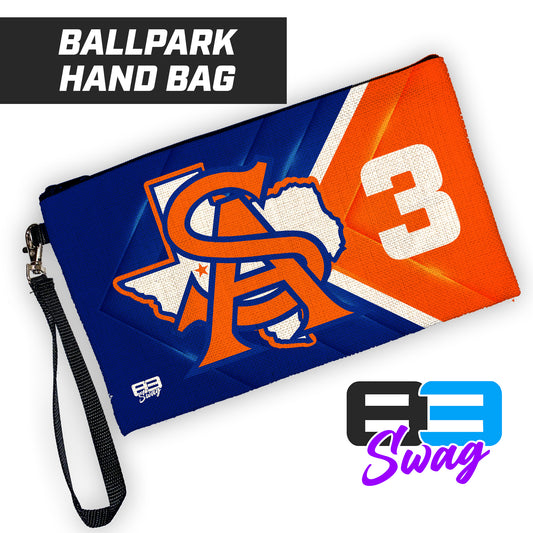 9"x5" Zipper Bag with Wrist Strap - San Angelo Central Football