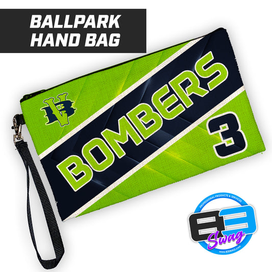 Bombers - 9"x5" Zipper Bag with Wrist Strap