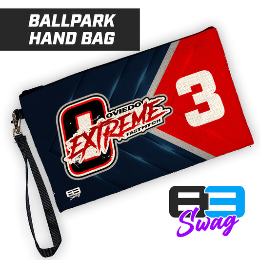 Oviedo Extreme Softball - 9"x5" Zipper Bag with Wrist Strap