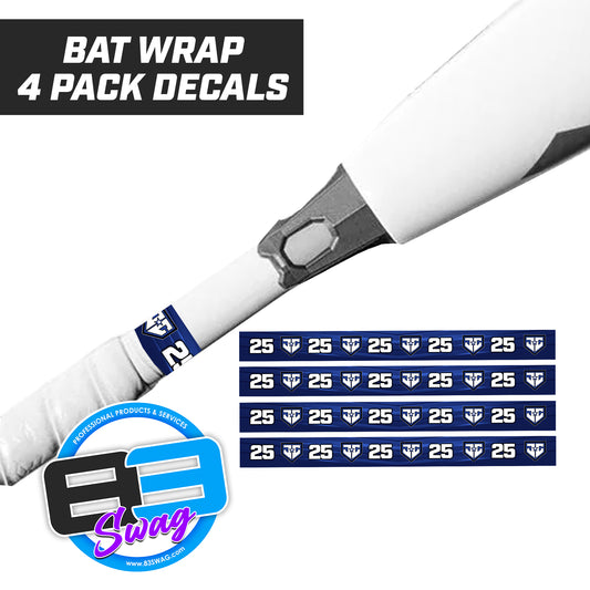 JCB - Julington Creek Baseball - Bat Decal Wraps (4 Pack)