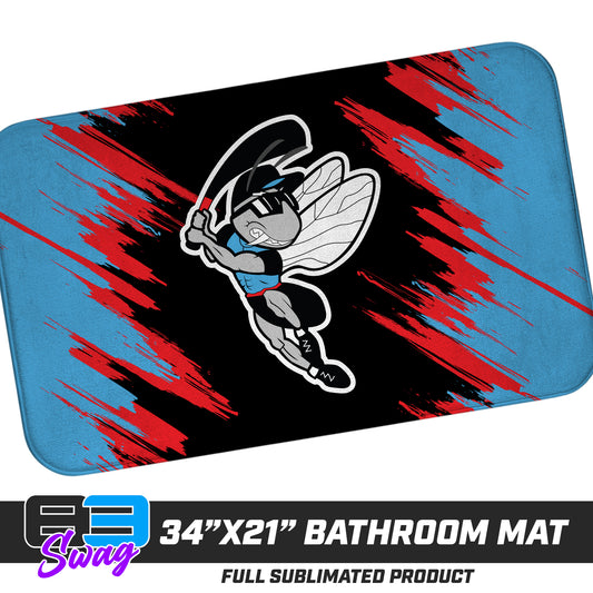 21"x34" Microfiber Bath Mat - NBC Gnats Baseball