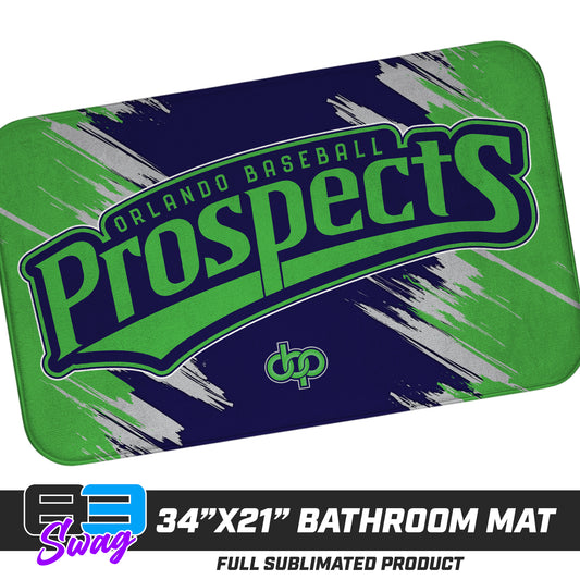 21"x34" Microfiber Bath Mat - Orlando Baseball Prospects - OBP