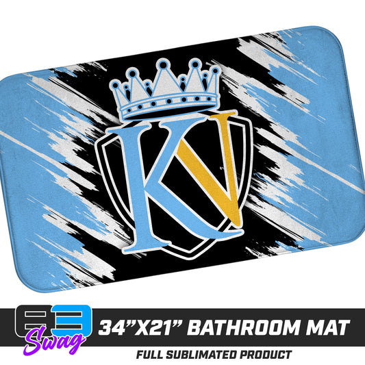 21"x34" Microfiber Bath Mat - Kingdom Nation Baseball