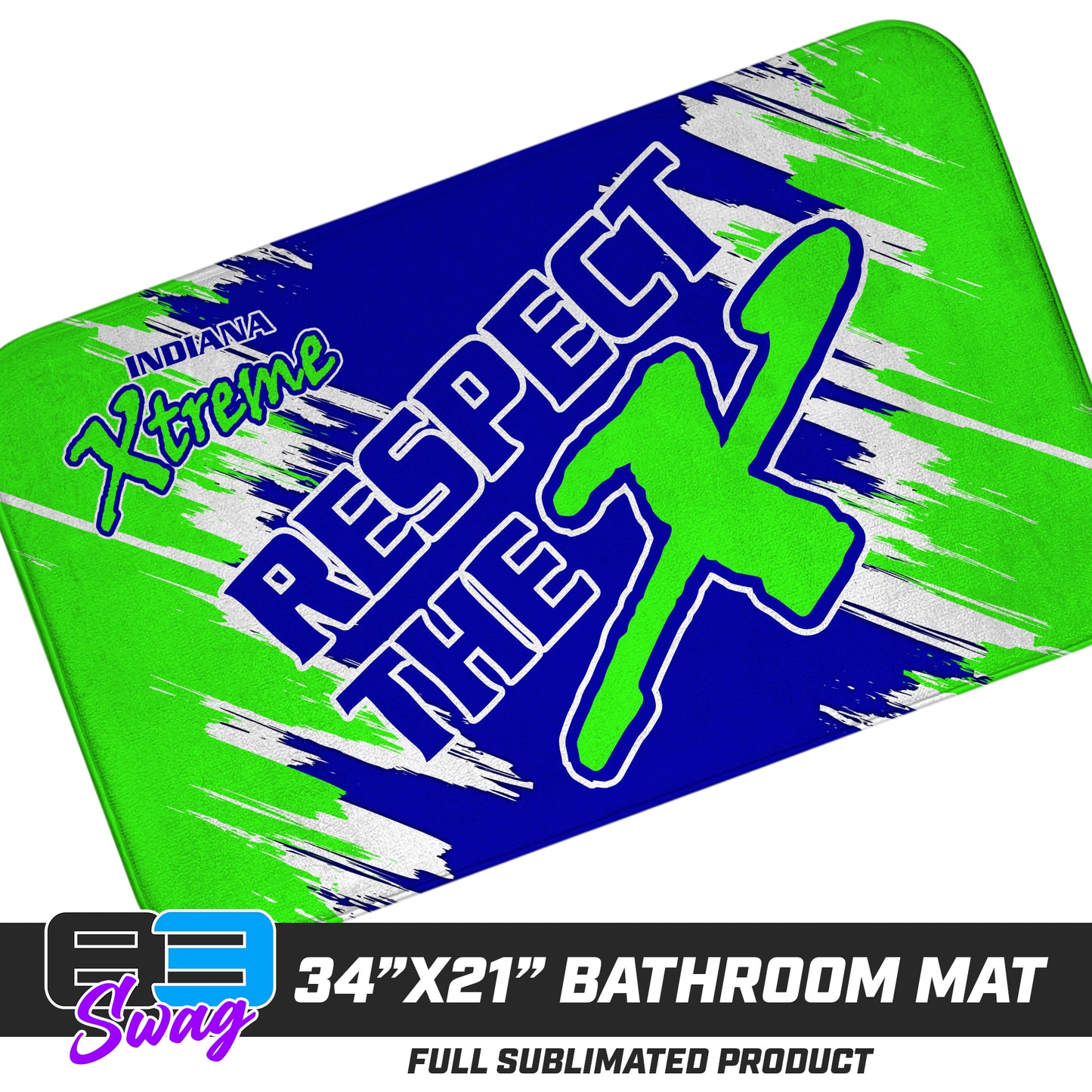 21"x34" Microfiber Bath Mat - Indiana Xtreme Softball