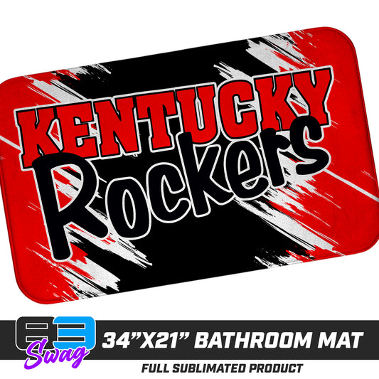 21"x34" Microfiber Bath Mat - Kentucky Rockers Softball