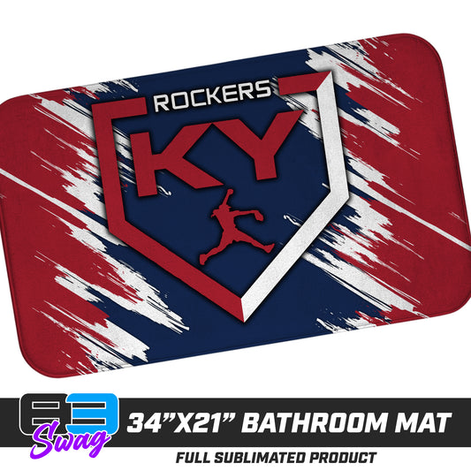 21"x34" Microfiber Bath Mat - KY Rockers Softball