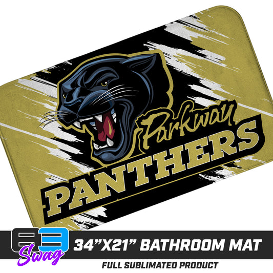 21"x34" Microfiber Bath Mat - Parkway High School Panthers