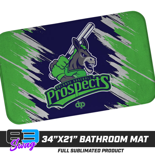 21"x34" Microfiber Bath Mat - Orlando Baseball Prospects - Swamp Donkeys