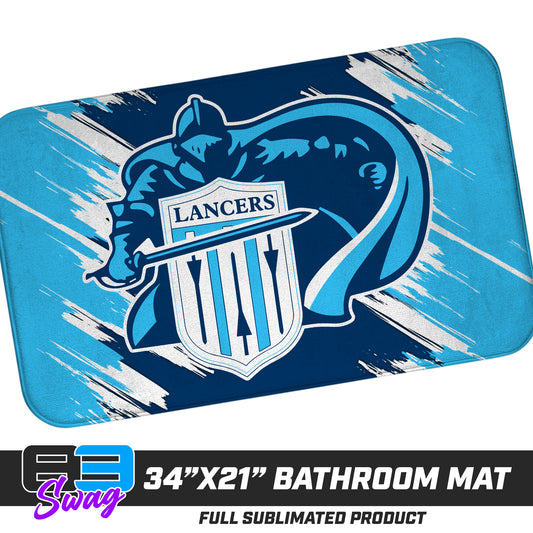 21"x34" Microfiber Bath Mat - Belleville East Lancers