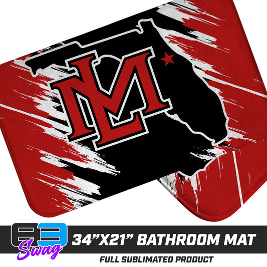 21"x34" Microfiber Bath Mat - Lake Mary All Stars Softball