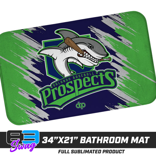 21"x34" Microfiber Bath Mat - Orlando Baseball Prospects - Land Sharks