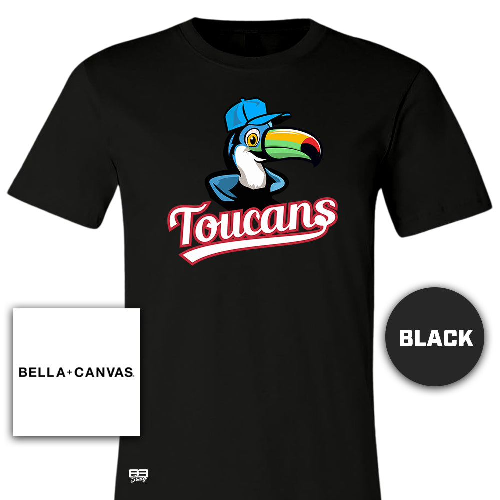 Bella + Canvas 3001C Unisex Jersey T-Shirt - Toucans Baseball LV