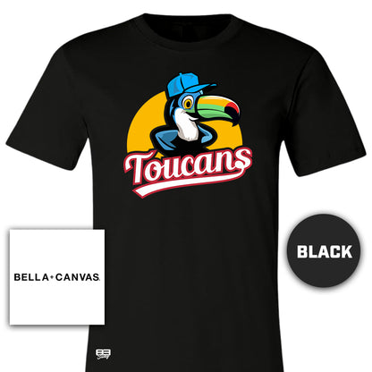 Bella + Canvas 3001C Unisex Jersey T-Shirt - Toucans Baseball LV 2