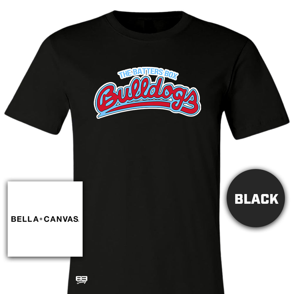 Bella + Canvas 3001C Unisex Jersey T-Shirt - Batters Box Bulldogs V3