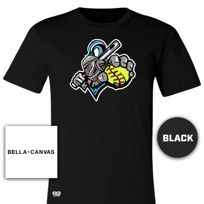 Bella + Canvas 3001C Unisex Jersey T-Shirt - Knights Softball