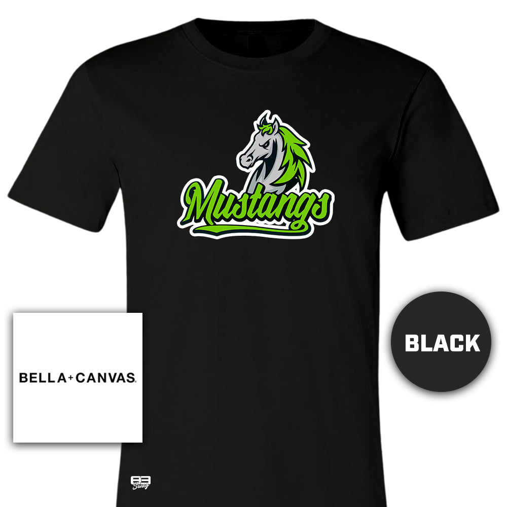 Bella + Canvas 3001C Unisex Jersey T-Shirt - Mustangs