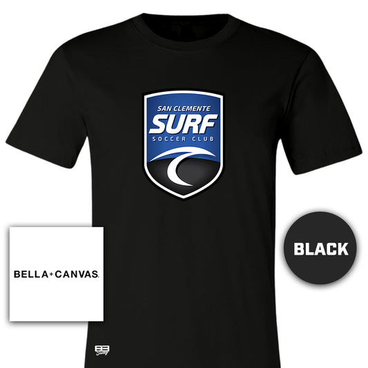 Bella + Canvas B6400 Women's Relaxed Jersey Short-Sleeve T-Shirt - San Clemente Surf Soccer Club