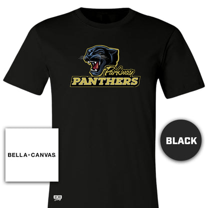 Bella + Canvas 3001C Unisex Jersey T-Shirt - Parkway High School Panthers V3