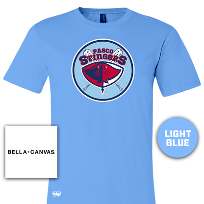 Bella + Canvas 3001C Unisex Jersey T-Shirt - Pasco Stingers Baseball V2